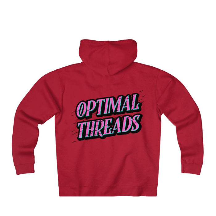 Zip up OT Hoodie | Unisex Hoodie | Optimal Threads